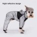 Pet Raincoat Clothes Jumpsuit Waterproof Jacket Dogs Water Resistant For Coat